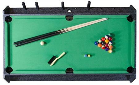 картинка Стол-трансформер "Vortex 3-in-1" (3 игры: аэрохоккей, футбол, бильярд, 127 х 78.7 х 86.4 см, серый) от магазина Лазалка