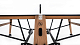 картинка Теннисный стол складной для помещений "RASSON PREMIUM T01 Indoor" (274 х 152,5 х 76 см, натуральный дуб) с сеткой от магазина Лазалка