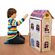 картинка Картонный домик-раскраска "Домик принцессы" от магазина БэбиСпорт