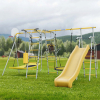 картинка КОМПЛЕКТ №9 Детский спортивный комплекс для дачи Romana Fitness-PRO с горкой 1200 мм от магазина Лазалка
