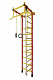 картинка Детский спортивный уголок ДСК "Лидер-1" Г-образный (Красный/Жёлтый, до 3,2 м., Широкий хват, ПВХ, ПВХ) от магазина Лазалка