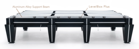 картинка Стол / снукер "Magnum Pro" 12 ф (черный, плита 50 мм в комплекте с аксессуарами) с системой подогрева плит от магазина Лазалка