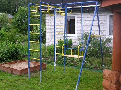 Детский спортивный комплекс для дачи "Лидер-Д+"