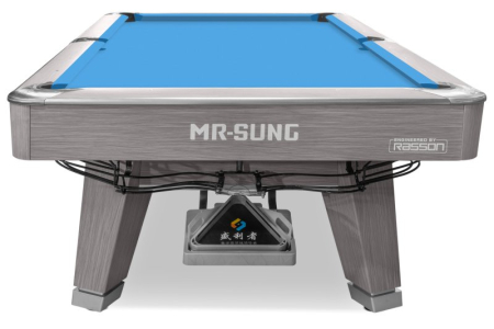 картинка Стол / пул "Rasson Acurra" 9 ф (серый, сланец 25 мм) в комплекте с плитой, аксессуары + сукно от магазина Лазалка