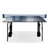 картинка Теннисный стол всепогодный "Standard Pro Outdoor" (274 х 152,5 х 76 см, коричневый) с сеткой от магазина Лазалка